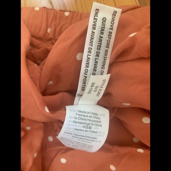 Madewell Drapey Pull-On Shorts in Polka Dot - Picture 8 of 9